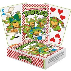 🆕 Nickelodeon Teenage Mutant Ninja Turtles Playing Cards! 💥